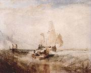 Joseph Mallord William Turner Jetzt fur den Maler, Passagiere gehen an Bord Spain oil painting artist